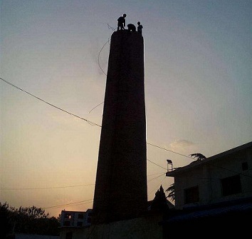 煙囪拆除施工應(yīng)注意的問題：