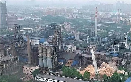 廢棄煙囪爆破拆除方案