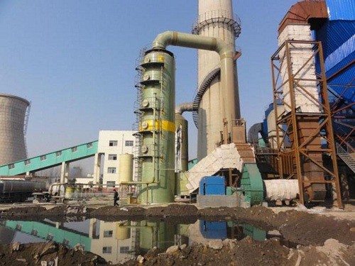 脫硫塔人工拆除腳手架搭設步驟