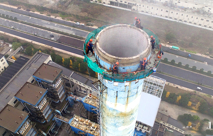 煙囪拆除前對煙囪檢測的標準：