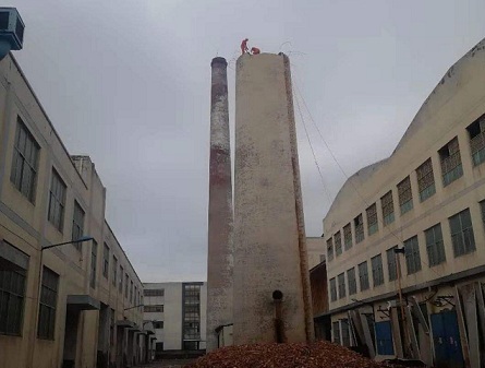 煙囪拆除施工需注意的幾個(gè)問題