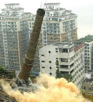 磚煙囪整體拆除必須了解的3點(diǎn)