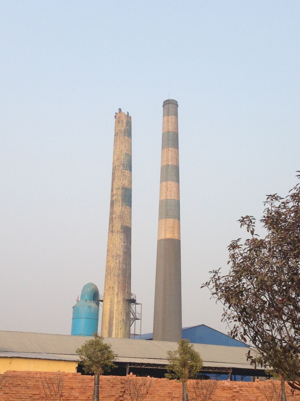 煙囪人工拆除施工流程