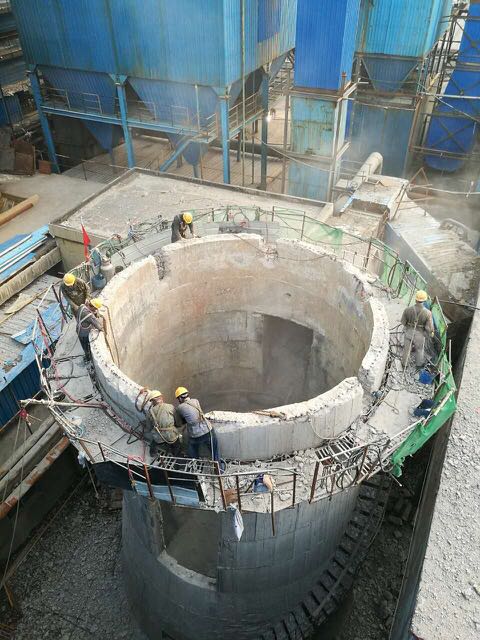 煙囪拆除-濟寧拆了煙囪“見”藍天