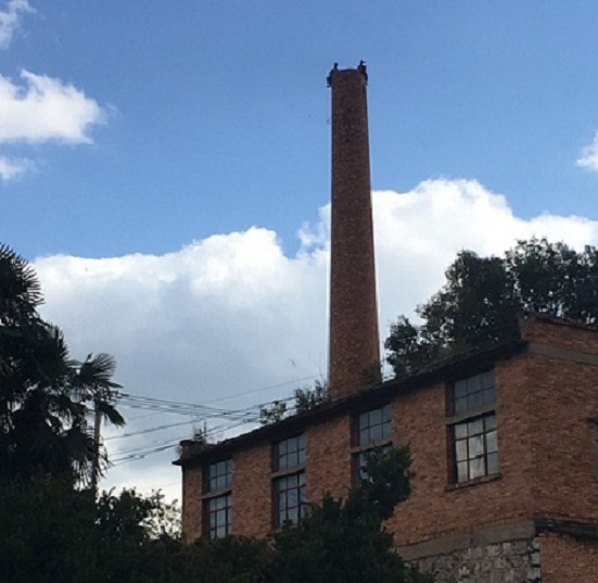 煙囪拆除-廢棄煙囪拆除