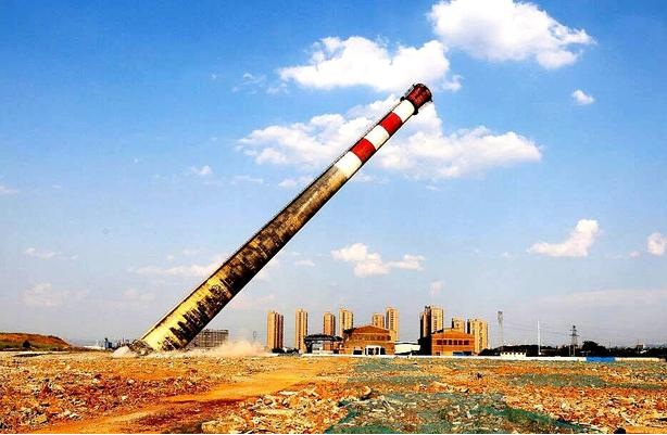 高空拆除-煙囪爆破拆除新聞