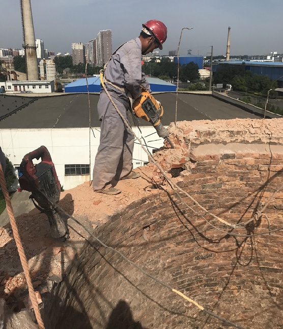 煙囪拆除施工安全保證措施
