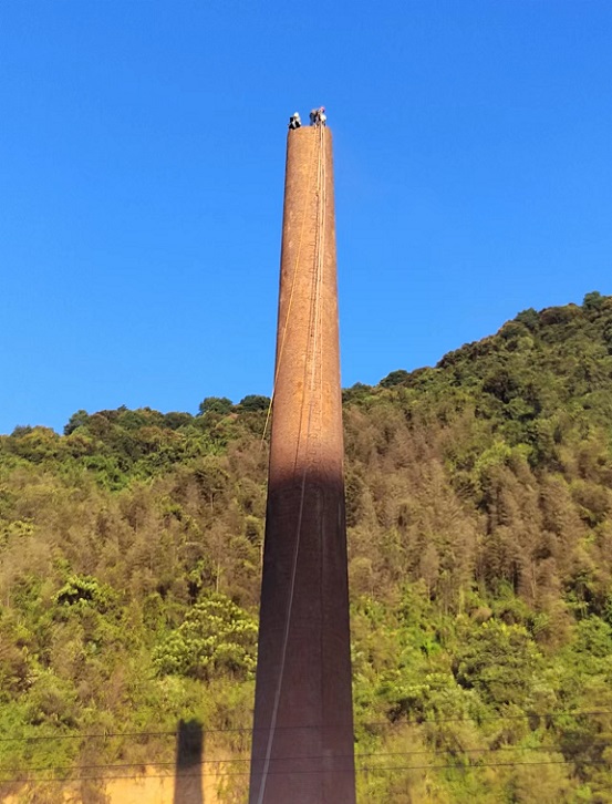 廢棄煙囪人工拆除的正確方法？