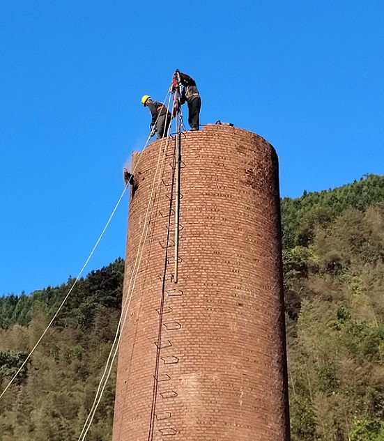 煙囪拆除常見的施工方法