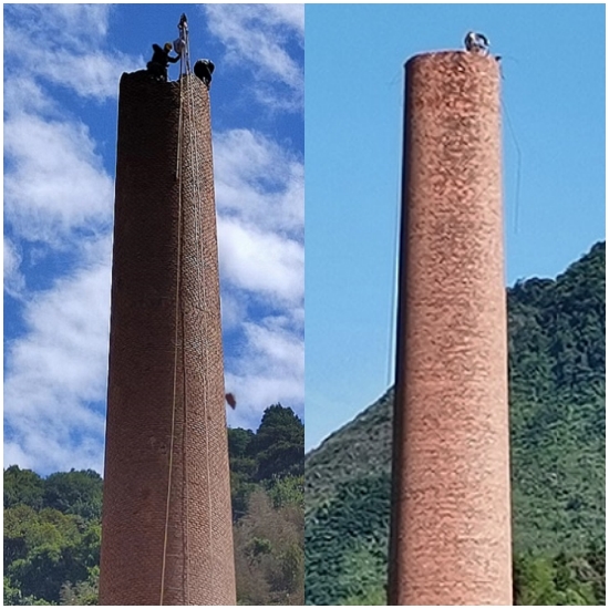 煙囪拆除公司方案設(shè)計及拆除流程