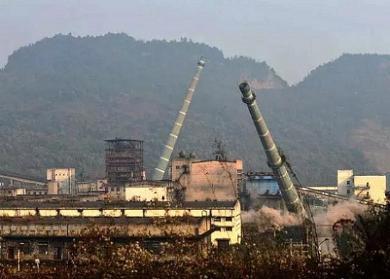 煙囪拆除-煙囪定向拆除開拓創(chuàng)新安全快捷