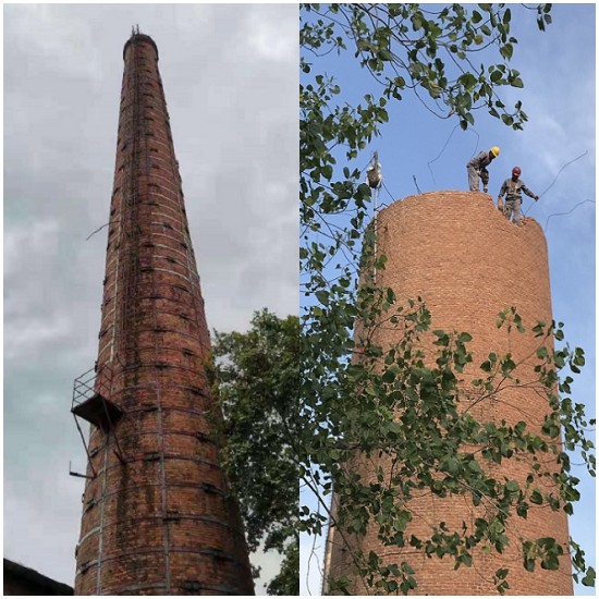 哈爾濱煙囪人工拆除的正確操作方法與經(jīng)驗(yàn)分享