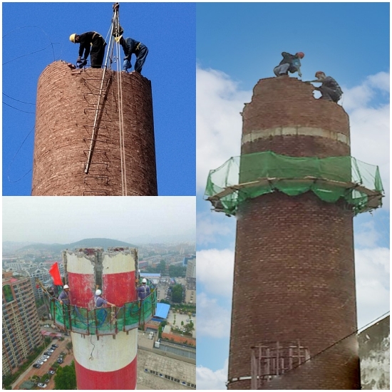 煙囪拆除公司:注重安全,保障作業(yè)人員安全